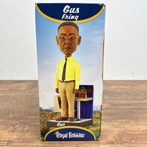 Royal Bobbles Better Call Saul Gus Fring Bobble Head New In Box Figurine
